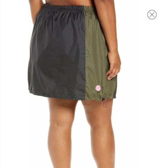 Nike Icon Clash Woven Skirt 2X Black and Green athletic Tennis Utility Plus Size - Picture 8 of 14